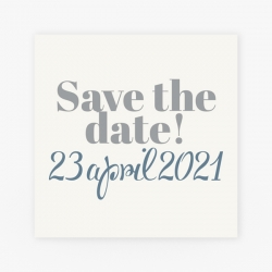 Save the date