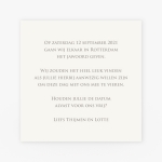 La Carte Trouwcollectie - Save the date