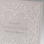 Belarto Celebrate Love 2019 - Trouwkaart Save the date Romantische print